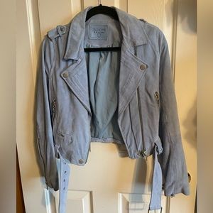 Blue suede jacket [BalnkNYC]